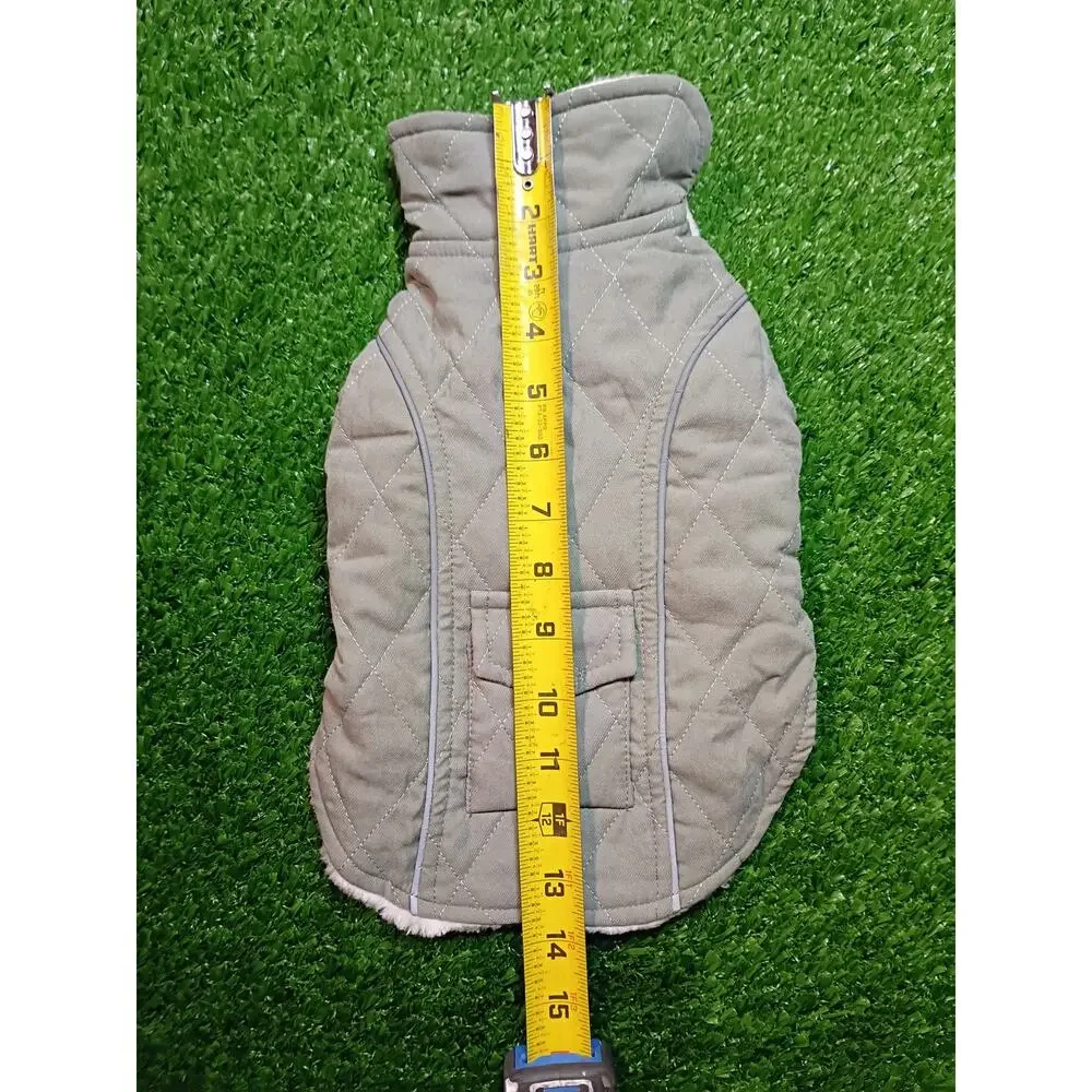 Quilted Dog Jacket with Pocket s